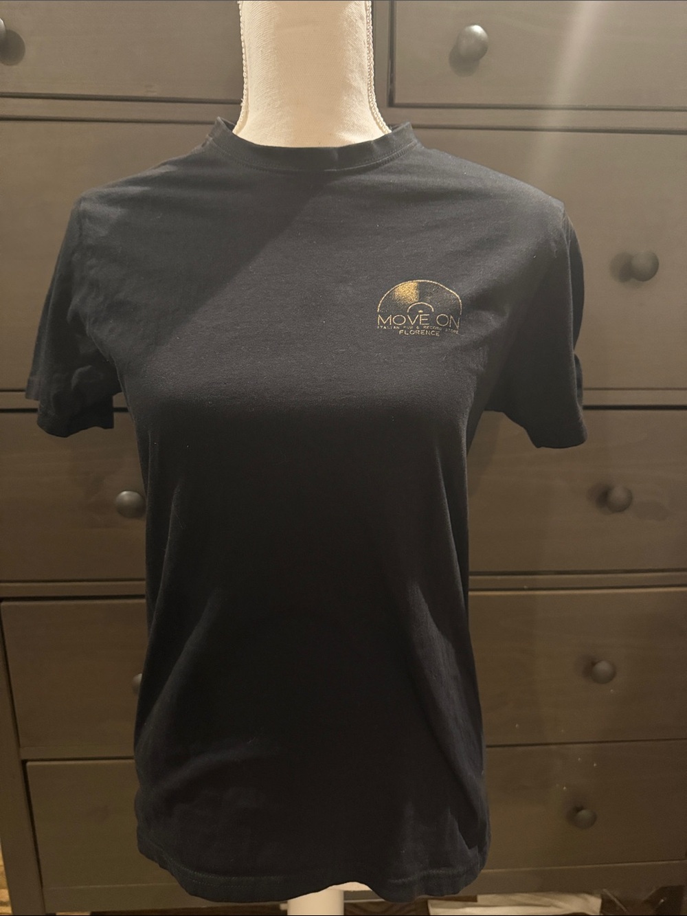 Florence Italy Graphic Tee Minimalist Black Travel Shirt